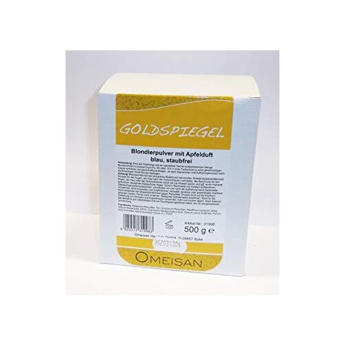 Goldspiegel 500 g im Karton Blondierpulver mit Apfelduft
