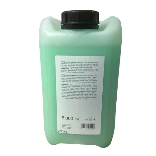 Meistercoiffeur M:C Kräuter Shampoo für fettiges Haar 5000 ml
