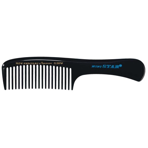 Hercules Sägemann Naturkautschukkamm 7" Mini Star 703W-581W