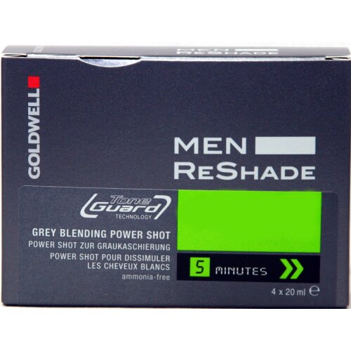Goldwell Men Reshade Power Shot 6CA  dunkel aschblond 4x20 ml.