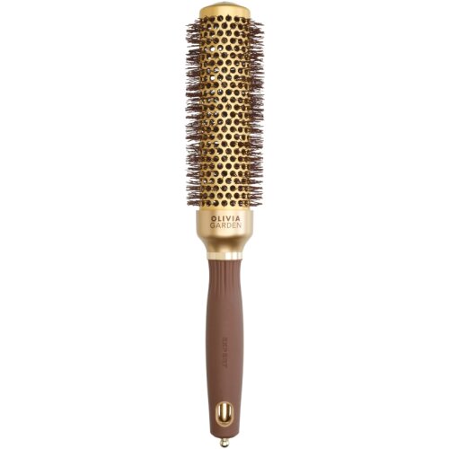 Olivia Garden Expert Blowout Speed Gewellte Borsten Wavy Bristles Gold&Brown 35