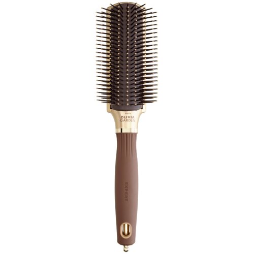 Olivia Garden Expert Style Control Nylonborsten Gold&Braun