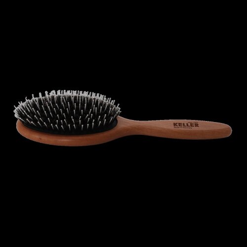 Keller PS Pneumatikbürste groß oval Igelkissen mit Noppen Profi-Styler