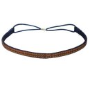 Haarband Bling-Style braun