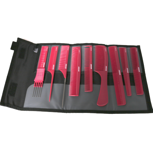 Jaguar Kamm-Set A-Line Berry 9 tlg.