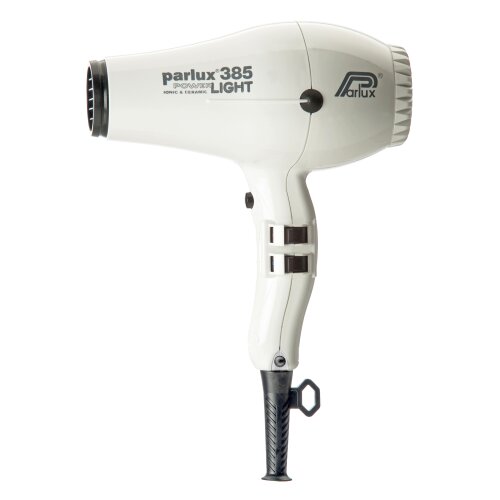 Parlux Haartrockner 385 Power Light Ionic & Ceramic, weiß