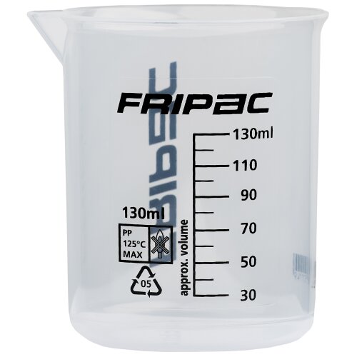 Fripac Messbecher 10 ml - 120 ml Skala