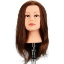 Fripac Übungskopf 40 cm 100% Echthaar, hellbraun