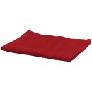 Le Coiffeur  Frottee-Gesichtstuch 30 x 15 cm, rot
