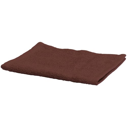 Le Coiffeur  Frottee-Gesichtstuch 30 x 15 cm, dunkelbraun