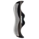 Fripac Schnurrbartkamm gewellt (9,0 cm)