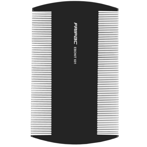 Fripac Ebonit Staubkamm 601 feine Zahnung, 9,0 cm