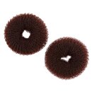 Denman Knotenring klein, 2 Stück braun