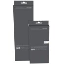 Comair Color Stripes kurz 95x200 mm, 200 Stück silber
