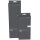 Comair Color Stripes kurz 95x200 mm, 200 Stück silber