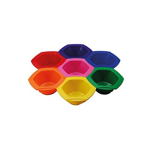 Comair Färbeschalenset Rainbow 7teilig 210 ml