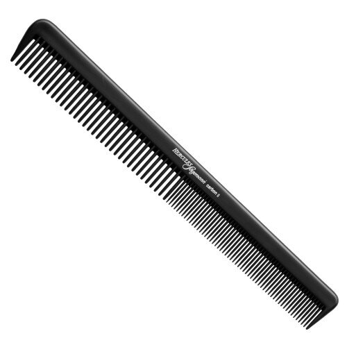 Hercules Sägemann Carbon Haarschneidekamm C6 Anthrazit 7"