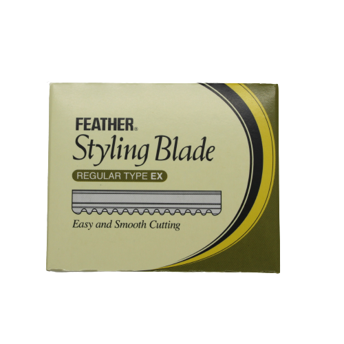 Rasiermesser Feather Ersatzklingen (10 Stück) gelb