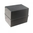 Karteikasten schwarz