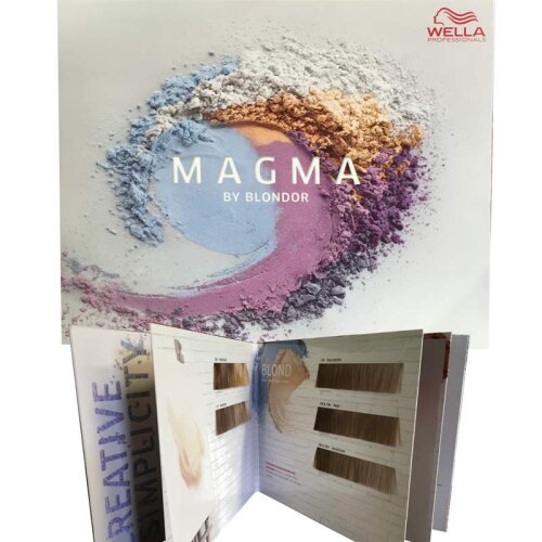 Wella Magma Farbkarte