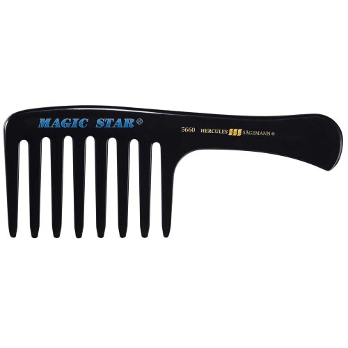 Hercules Sägemann Naturkautschukkamm 9" Magic Star 5660