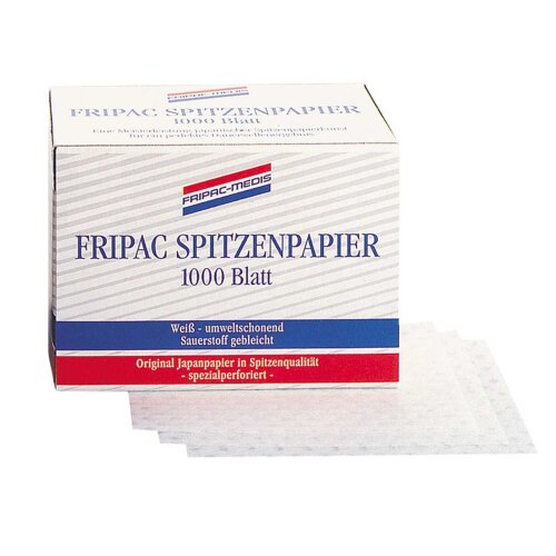 Fripac-Medis Spitzenpapier 75x55 mm weiß 1000 Stück