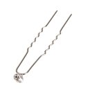 Haarnadel Straßstein silber 6 Stück