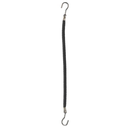 Comair Haarbinder schwarz 10 cm glatt 12 Stück