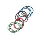 Comair Zopfgummi bunt sortiert 12 Stück mittel