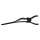 Comair Pure Plastic Haarclips schwarz 4 Stück