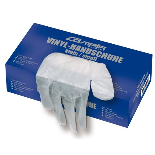 Comair Vinylhandschuhe ungepudert groß 100er Box