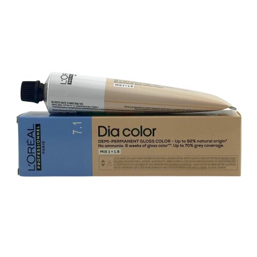 Loreal DIA Color 7,1 Mittelblond Asch 60 ml