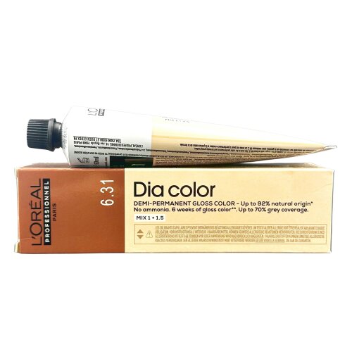 Loreal Dia Color 6,31 Dunkelblond Gold Asch 60 ml