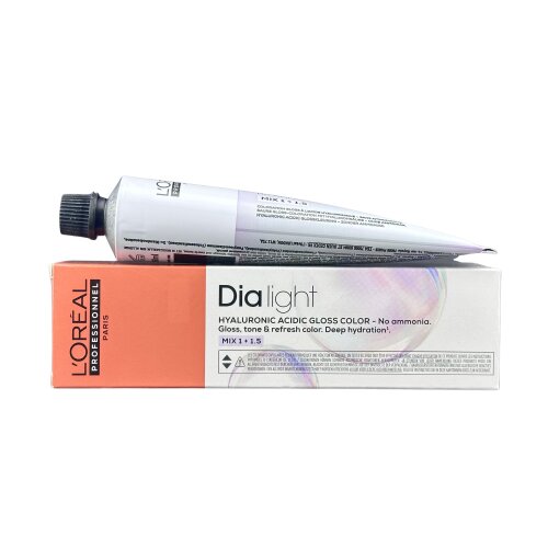 Loreal Dia Light 6,66 Dunkelblond Tiefes Rot Carmilane 60 ml