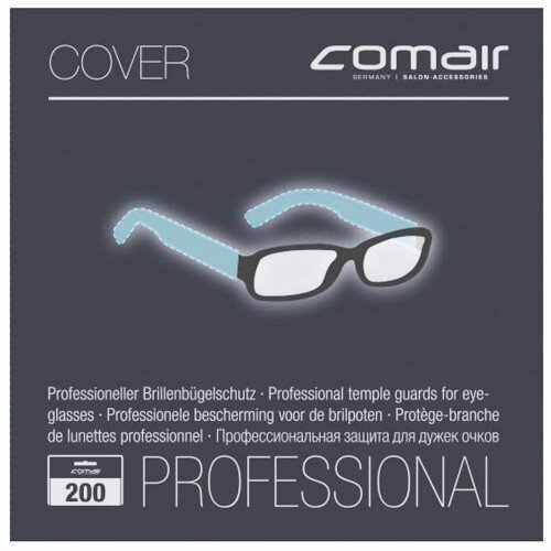 Comair Cover Brillenbügel Schutzhüllen,  Box mit 200 Stück auf Rolle
