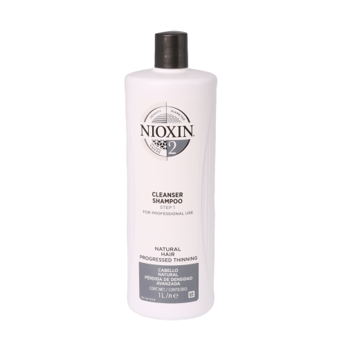NIOXIN Cleanser Shampoo System 2 für feines naturbelassenes Haar 1000 ml