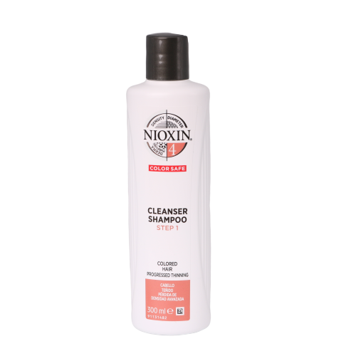 NIOXIN Cleanser Shampoo System 4 für feines chemisch behandeltes Haar 300 ml