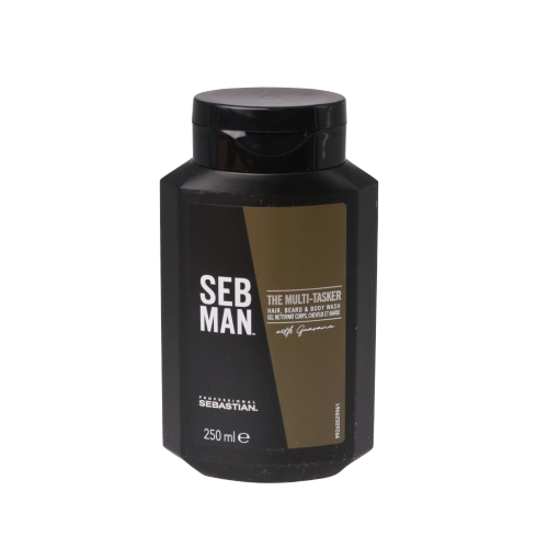 Sebastian Man The Multitasker 3in1 Hair, Beard & Body Wash 250 ml