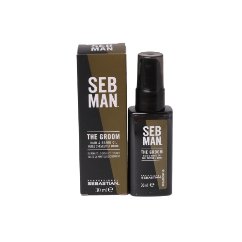 Sebastian Man The Groom Pflegeöl für Haare und Bart 30 ml