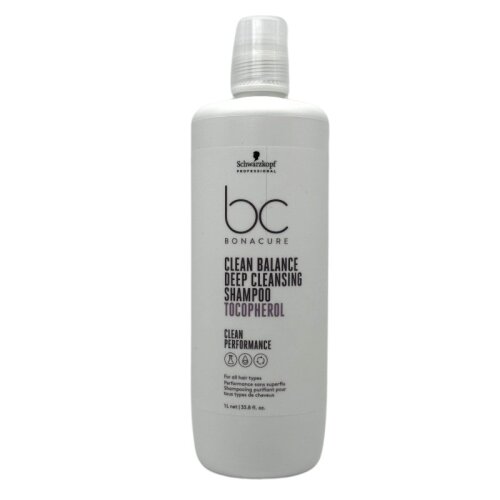 Schwarzkopf Bonacure Clean Balance Deep Cleansing Shampoo  1000 ml