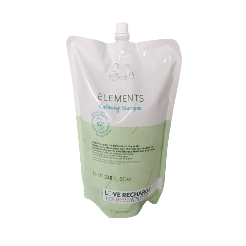 Wella Elements Calming Shampoo 1000 ml - Nachfüllpack