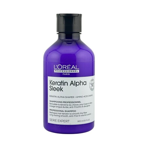 Loreal Serie Expert Keratin Alpha Sleek Shampoo 300 ml