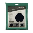 Trend-Design Schneideumhang RecYcape schwarz