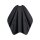 Trend-Design Barber Cape Haarschneideumhang Schneide- und Rasierumhang schwarz