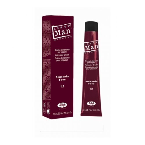 Lisap Man Hair Color 0,18 silber 60 ml