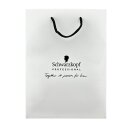 Schwarzkopf Papiertragetasche Weiss